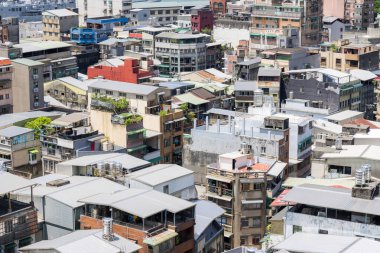 Tayvan - 14 Ağustos 2023: Keelung şehri Tayvan 'da