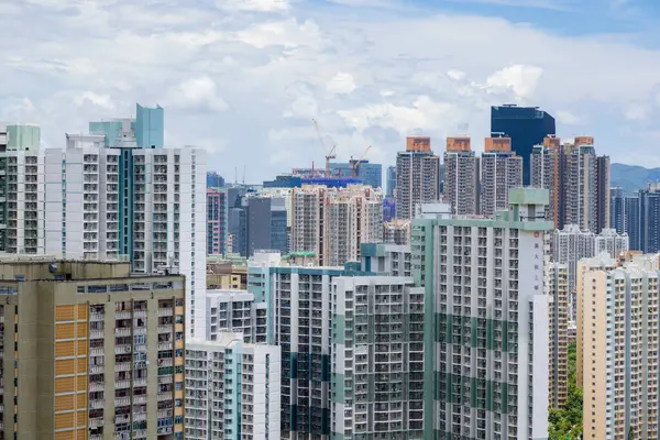 Hong Kong June 2023 Hong Kong Residential District Kowloon Side — Stock Photo, Image