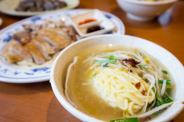 Taiwanese Noodles Soup Traditional Food Store — Stock Photo, Image