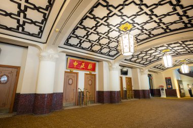 Taipei, Tayvan - 13 Eylül 2023: Taipei 'deki Zhongshan Hall