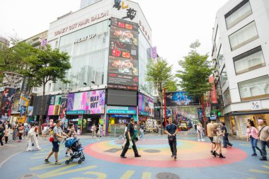 Taipei, Tayvan - 13 Eylül 2023: Taipei şehrinde Ximending