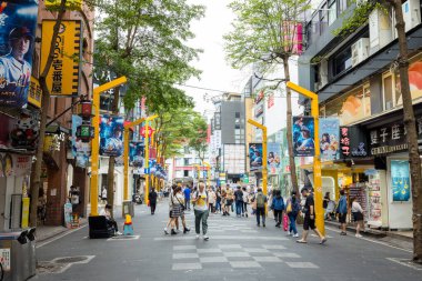 Taipei, Tayvan - 13 Eylül 2023: Taipei şehrinde Ximending