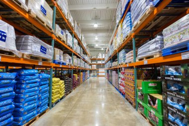 Tayvan - 30 Ekim 2023: Tayvan 'daki Costco mağazası