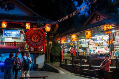 Tayvan - 24 Ekim 2023: Tayvan 'da Canavar Köyü 