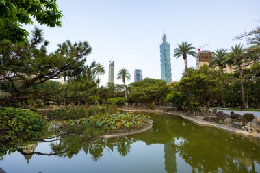 Taipei, Tayvan - 14 Eylül 2023: Taipei şehri