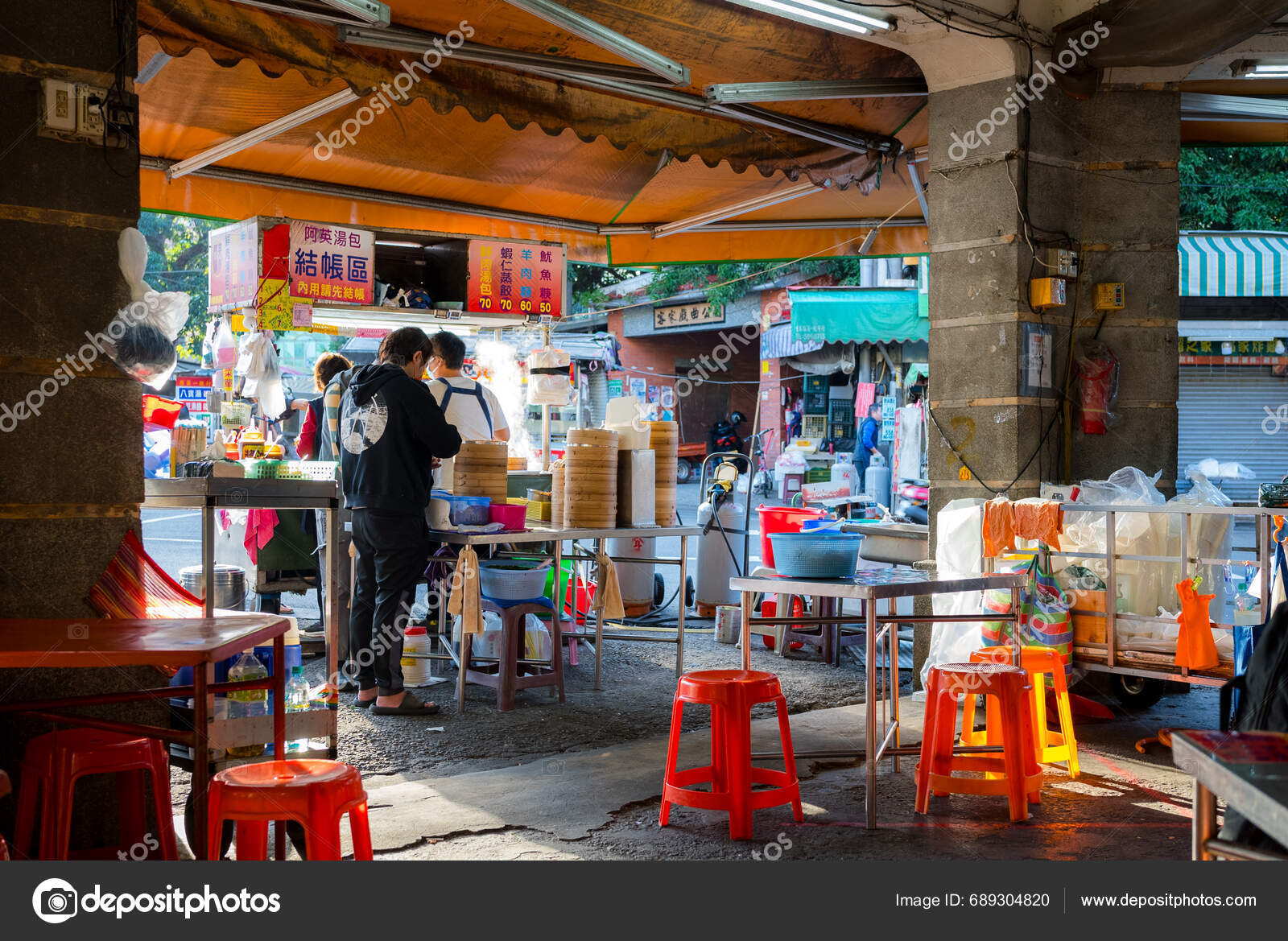 Hsinchu Taiwan November 2023 Hsinchu Zhudong Tourist Night Markets