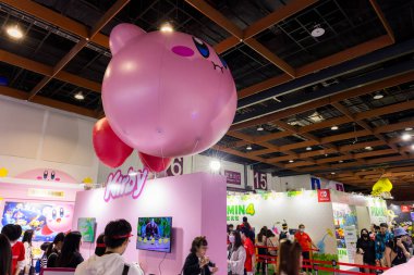 Taipei - 12 Kasım 2023: Nintendo 2023 Taipei 