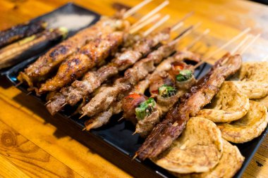 satay bile delip ve et ızgara