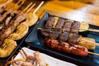 satay bile delip ve et ızgara