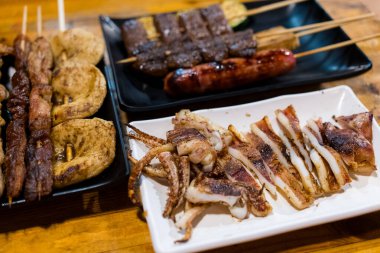 satay bile delip ve et ızgara