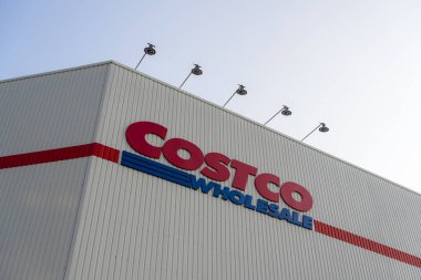 Tayvan - 08 Aralık 2023: Tayvan 'daki Costco mağazası