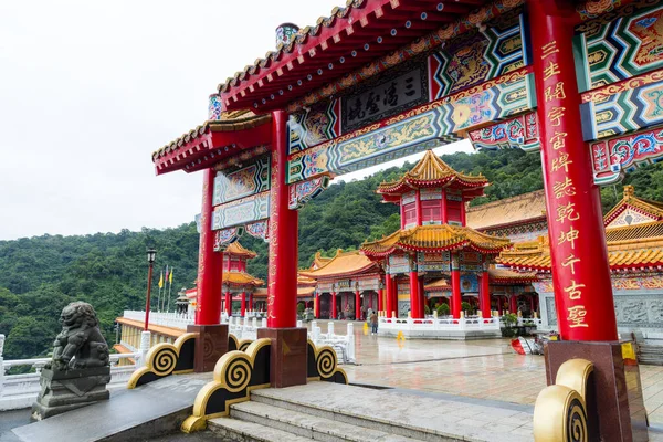 Yilan Ταϊβάν Δεκεμβρίου 2023 Παραδοσιακός Κινέζικος Ναός Sanqing Daozu Στο — Φωτογραφία Αρχείου