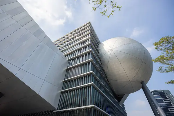 stock image Taipei, Taiwan - 04 October 2022: Taipei Performing Arts Center in Jiantan of Taiwan