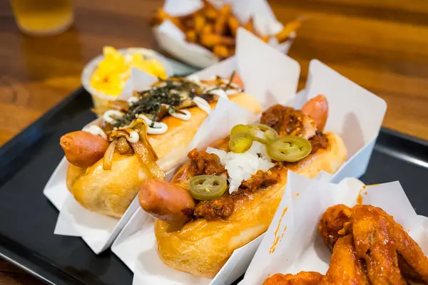 Hot Dogs Sausage — Stock Photo, Image