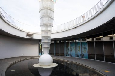 Taoyuan, Tayvan - 30 Ağustos 2023: Tayvan Taoyuan 'daki Yongan Deniz Kabuğu Kültür Deneyimi Parkı