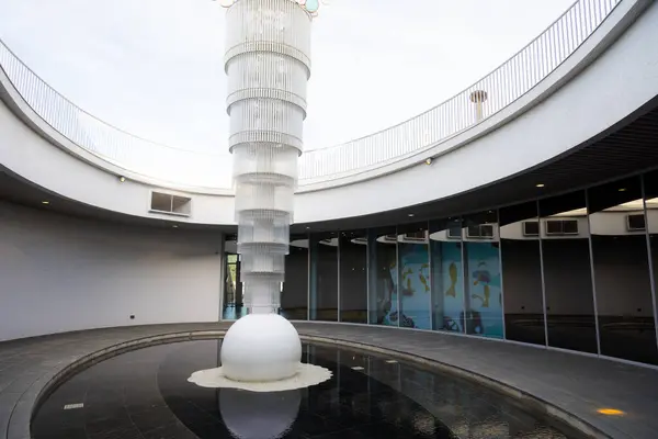 Taoyuan, Tayvan - 30 Ağustos 2023: Tayvan Taoyuan 'daki Yongan Deniz Kabuğu Kültür Deneyimi Parkı