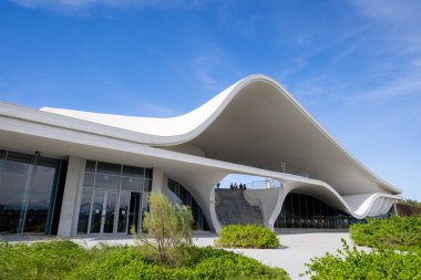 Taoyuan, Tayvan - 30 Ağustos 2023: Tayvan Taoyuan 'daki Yongan Deniz Kabuğu Kültür Deneyimi Parkı