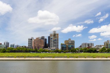 Taipei, Tayvan - 25 Temmuz 2023: Taipei şehri