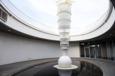 Taoyuan, Tayvan - 30 Ağustos 2023: Tayvan Taoyuan 'daki Yongan Deniz Kabuğu Kültür Deneyimi Parkı