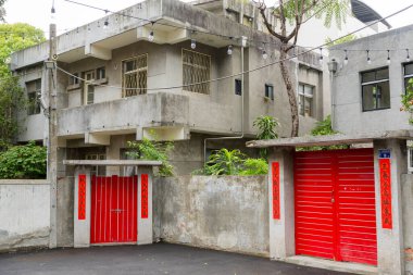 Taipei, Tayvan - 01 Aralık 2023: Taipei 'deki Askeri Köy