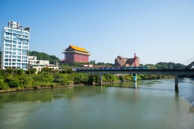 Taipei, Tayvan - 07 Aralık 2023: Taipei 'deki Grand Hotel