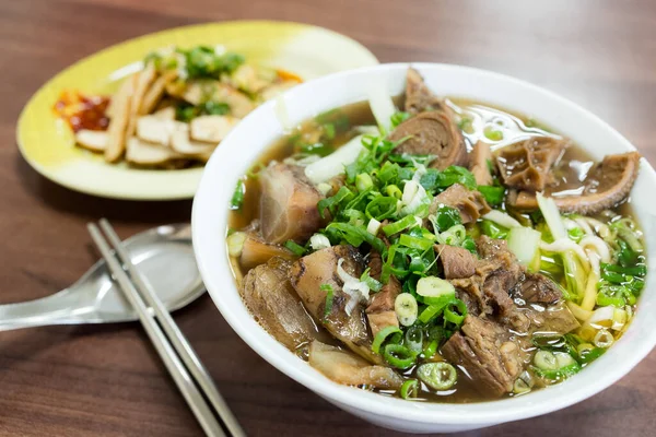 Braised Beef Noodle Soup Restaurant — Stock Photo, Image