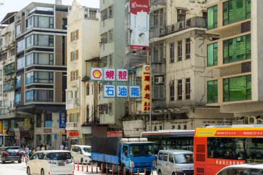 Macau - 30 Haziran 2023: Macau Caddesi