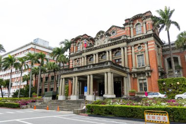 Taipei, Tayvan - 25 Şubat 2024: Ulusal Tayvan Üniversitesi Hastanesi 