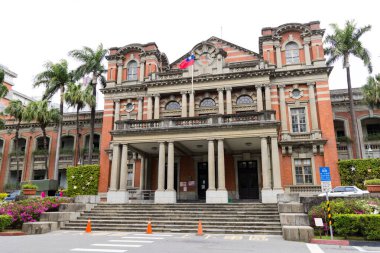 Taipei, Tayvan - 25 Şubat 2024: Ulusal Tayvan Üniversitesi Hastanesi 