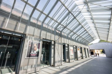 Taipei, Tayvan - 02 Ocak 2024: Huashan 1914 Taipei şehrindeki Yaratıcı Park