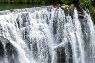 Shifen Şelalesi Tayvan 'ın doğa manzarası