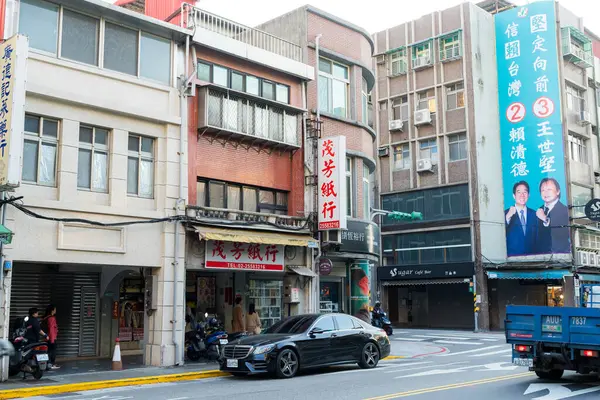 Taipei Tchaj Wan Prosince 2023 Taipei City Street — Stock fotografie