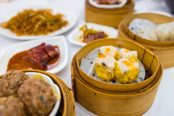 Chinese Dim Sum Int Restaurant — Stock Photo, Image