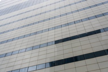 İş kulesinin dışı.