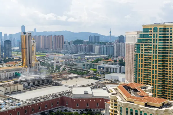 Macao Juni 2023 Hotell Macao Stad Taipa Royaltyfria Stockfoton