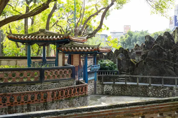 Arquitetura Chinesa Tradicional Jardim — Fotografia de Stock