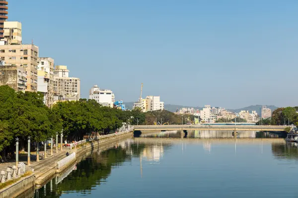 Kaohsiung Tajwan Lutego 2024 Miasto Kaohsiung Tajwanie Obrazy Stockowe bez tantiem