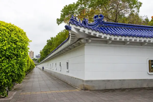 Chiński Ogród Chiang Kai Shek Memorial Hall Ogród Park Tajpej Obraz Stockowy
