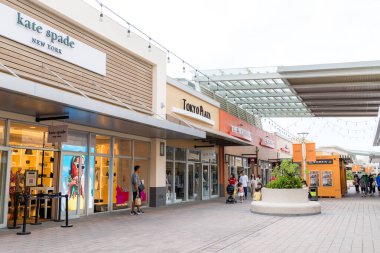 Tayvan - 17 Temmuz 2023: Tayvan 'da Gloria Outlets