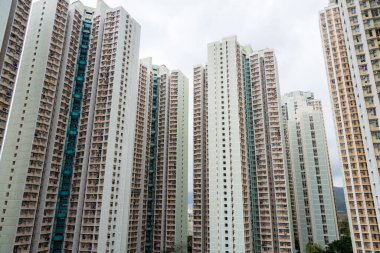 Hong Kong apartman cephesi