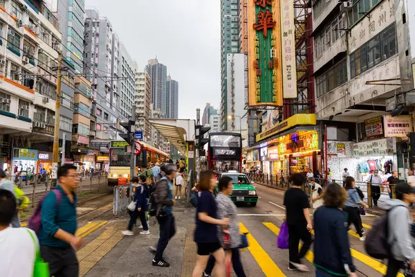stock image Hong Kong - 06 April 2024: Hong Kong Yuen Long district