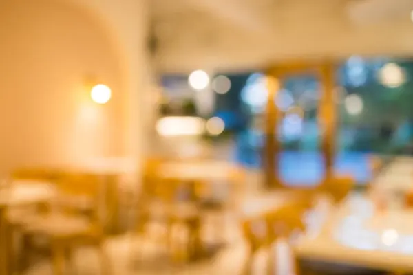 Bokeh View Cozy Coffee Shop Royalty Free Stock Images