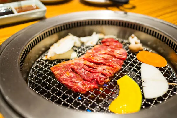 Japanese Style Bbq Restaurant Royalty Free Stock Images