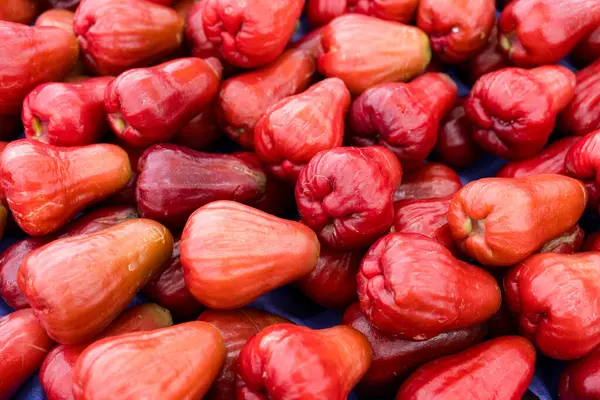 Viaszalma Eladás Gyümölcs Boltban Piacon Stock Kép