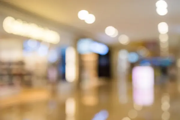 Blur Shopping Mall Stock Image