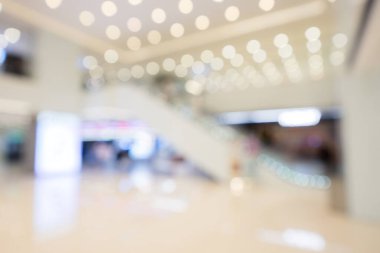 Alışveriş merkezinin Bokeh manzarası