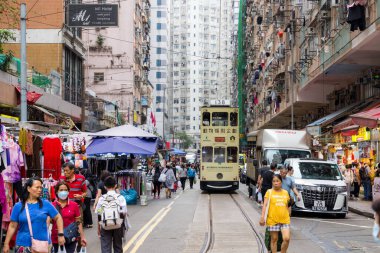 Hong Kong 08 Nisan 2024: Hong Kong Kuzey Noktası Islak Pazar