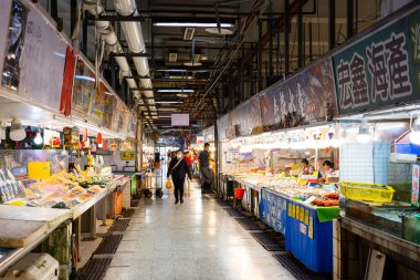 Tayvan 10 Mayıs 2024: Tayvan 'da Hsinchu Nanliao Balıkçılık Limanı