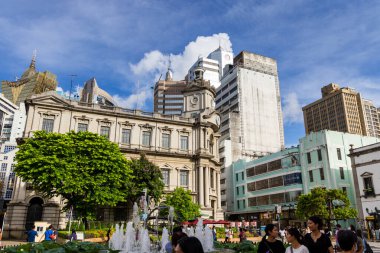 Macau, 30 Haziran 2023: Macau 'daki Tap Seac Meydanı