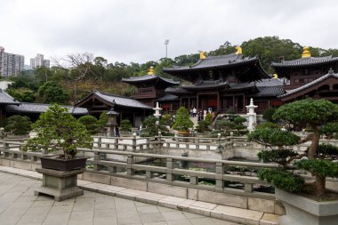 Hong Kong 30 Mart 2024: Chi Lin Nunnery Hong Kong Diamond Hill 'de